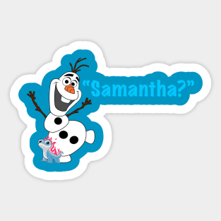 Samantha Sticker